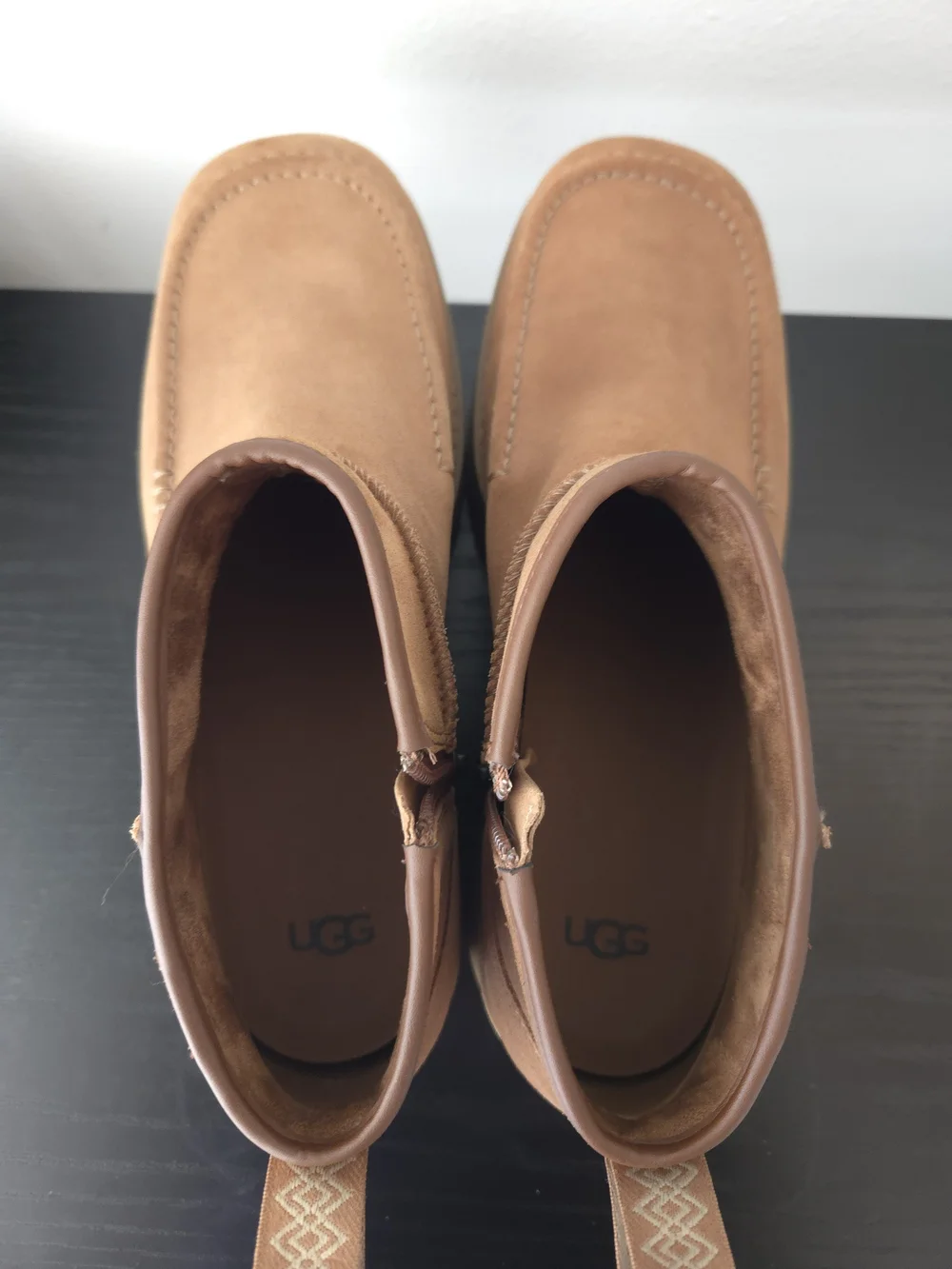 UGG tan suede